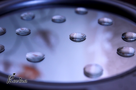 Water Drops On A Mirror